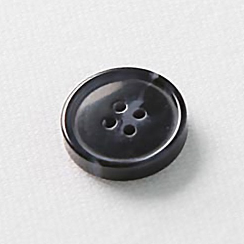 HR빅버튼 루킹 단추 18mm, 네이비, 4개입