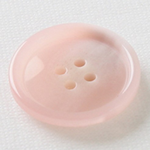 HR빅버튼 마니 단추 25mm, 핑크, 4개