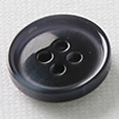 HR빅버튼 마니 단추 15mm, 네이비, 12개입
