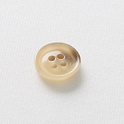 HR빅버튼 아이젠 단추 15mm, 베이지, 12개입