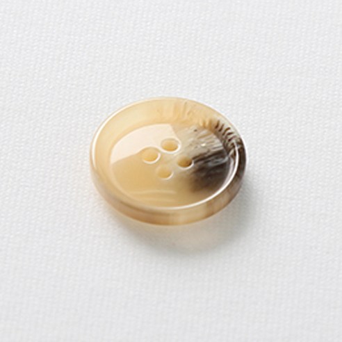 HR빅버튼 아이젠 단추 23mm, 베이지, 8개입