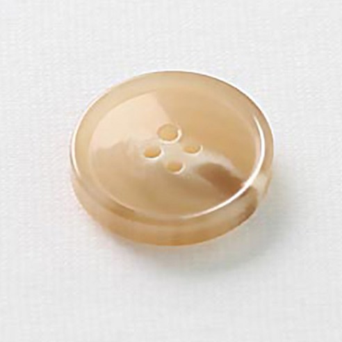 HR빅버튼 루킹 단추 20mm, 떼 베이지, 4개