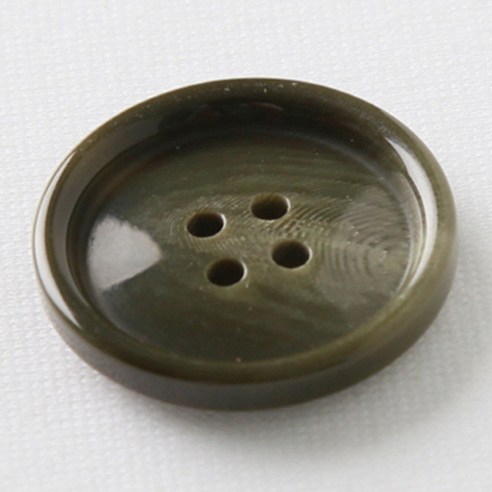 HR빅버튼 워킹 단추 25mm, 카키, 12개입