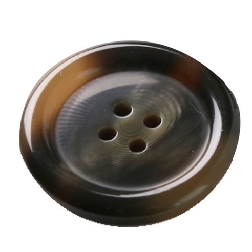 HR빅버튼 플러스 단추 30mm, 연브라운, 8개입
