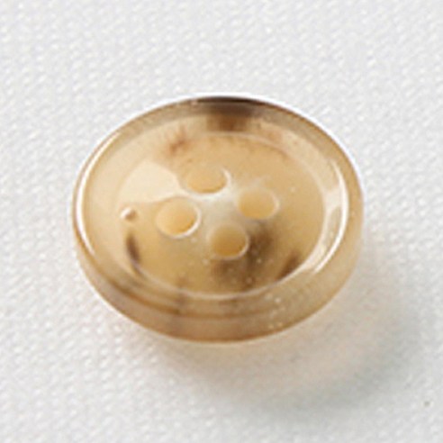 HR빅버튼 잡스 단추 15mm, 베이지, 4개입