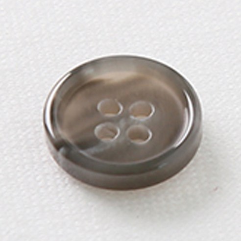 엠버튼 MD 18mm 단추, 그레이, 8개