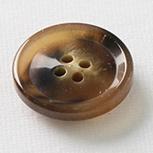 HR빅버튼 잡스 단추 21mm, 브라운, 8개입