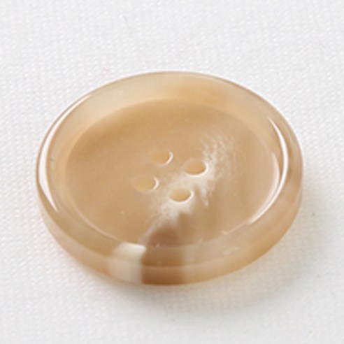 HR빅버튼 MD 단추 28mm, 떼베이지, 4개입