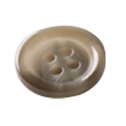 HR빅버튼 플러스 단추 18mm, 라이트카키, 12개입
