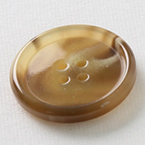 HR빅버튼 MD 단추 28mm, 다크베이지, 4개입