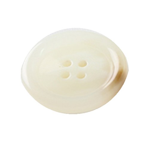 HR빅버튼 플러스 단추 28mm, 화이트, 4개입