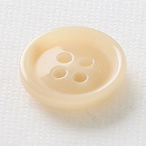 HR빅버튼 워킹 단추 15mm, 연베이지, 4개입