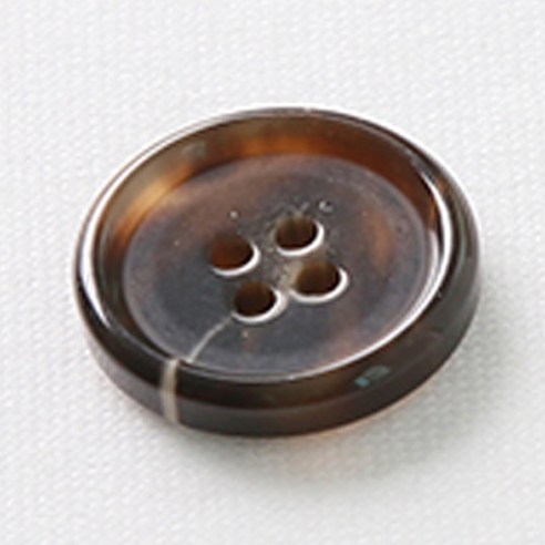 HR빅버튼 MD 단추 21mm, 브라운, 12개입