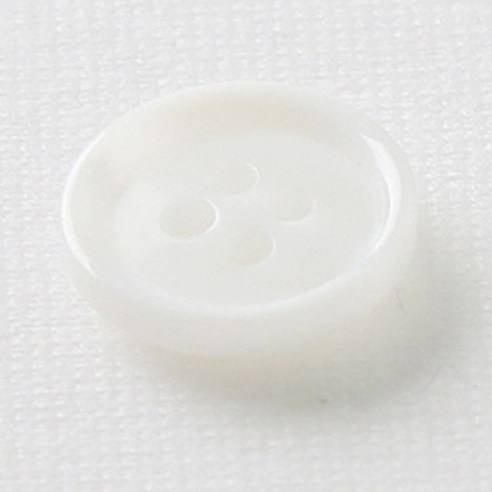 HR빅버튼 워킹 단추 15mm, 화이트, 4개입