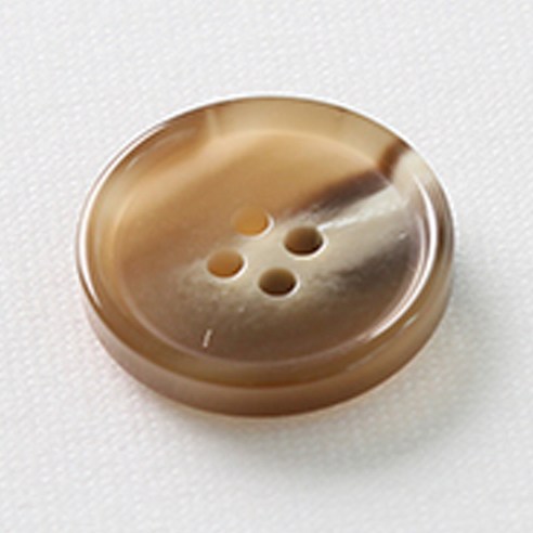 HR빅버튼 포멀 단추 23mm, 베이지, 8개입