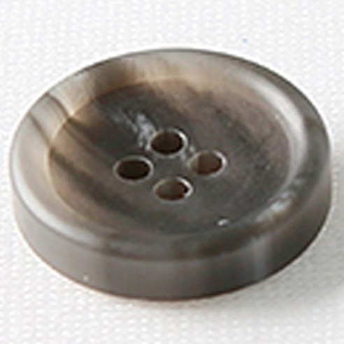 HR빅버튼 썸데이 무광 단추 21mm, 그레이, 12개입