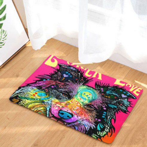 노랜드 Colourful Dog style 다용도 발매트, 12