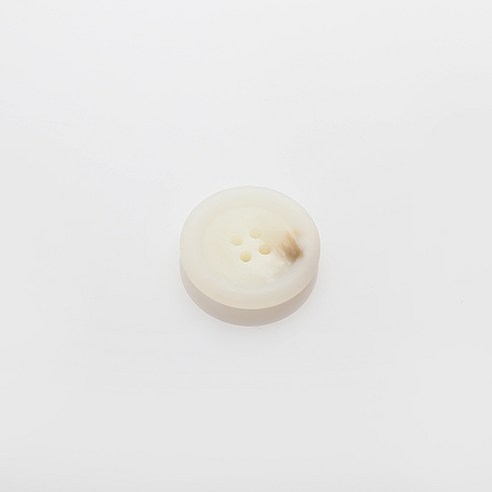 HR빅버튼 플러스 무광 단추 30mm, 화이트, 4개입