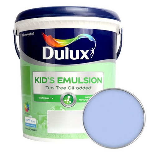 듀럭스 키즈 에멀전 무광 페인트 3L, Plum Marmelade, 1개