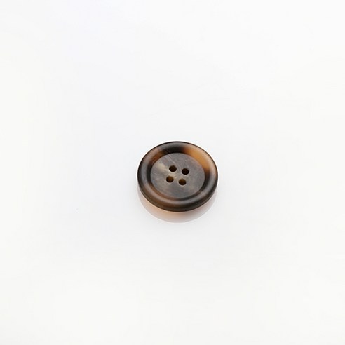 HR빅버튼 플러스 무광 단추 25mm, 라이트브라운, 4개입
