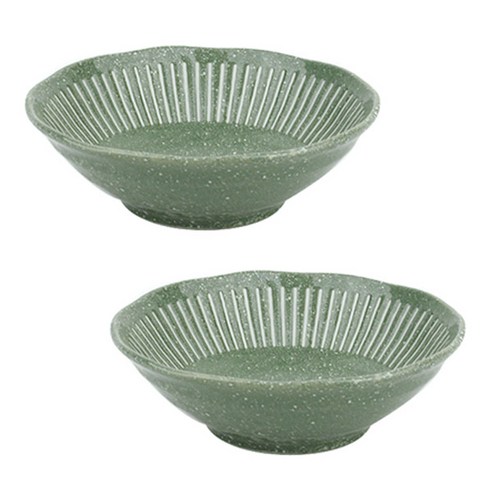 디어리빙 아망떼 쿠프 식기 14cm, 그린, 2개입