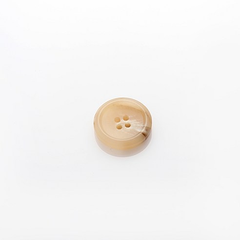 HR빅버튼 각시봉 무광 단추 23mm, 선떼베이지, 8개입