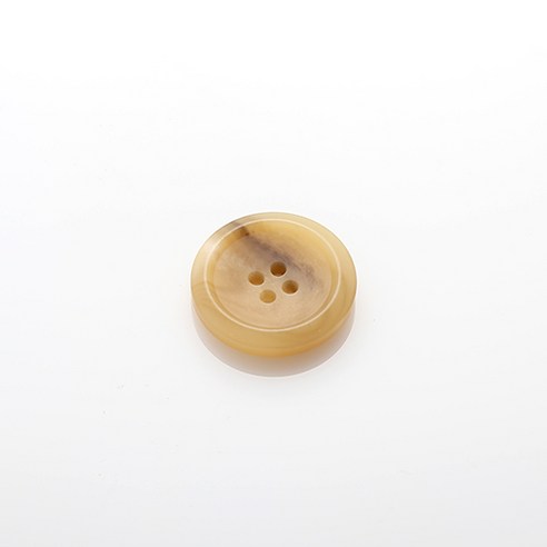 HR빅버튼 각시봉 무광 단추 30mm, 라이트베이지 12, 12개입