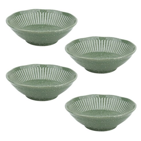 디어리빙 아망떼 쿠프 식기 14cm, 그린, 4개입