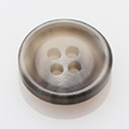HR빅버튼 모던무광 단추 15mm, 라이트그레이, 4개입