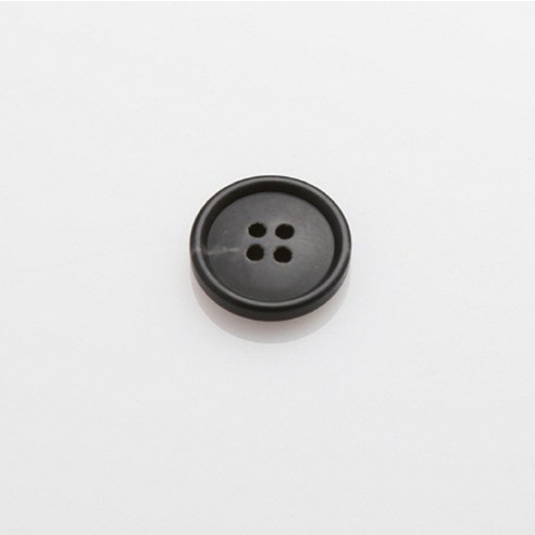 HR빅버튼 디젤무광 단추 21mm, 연블랙, 8개입