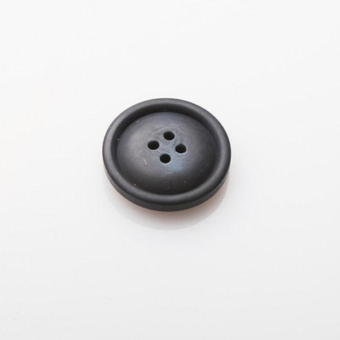 HR빅버튼 호동 무광 단추 28mm, 네이비, 4개입
