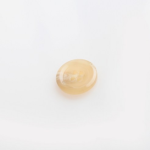 HR빅버튼 티유 단추 15mm, 베이지, 8개입
