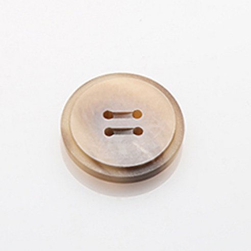 HR빅버튼 네로 단추 15mm, 선다크베이지, 4개입