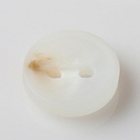 HR빅버튼 아고라 단추 21mm, 화이트, 8개입
