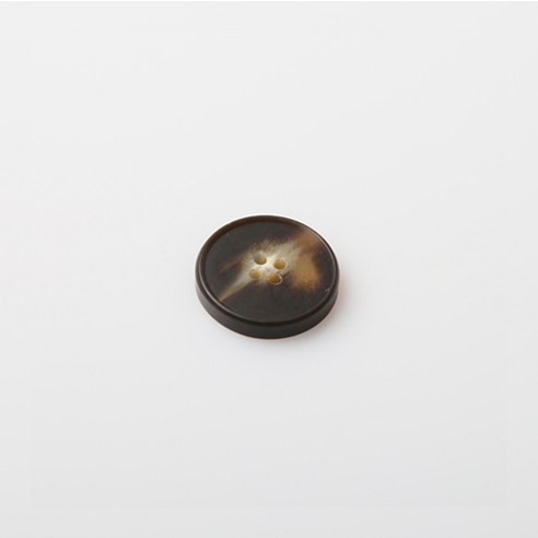 HR빅버튼 가우디 무광 단추 23mm, 라이트브라운, 8개입