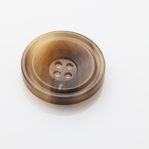 HR빅버튼 포맨 단추 28mm, 베이지, 12개입