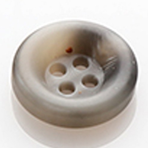 HR빅버튼 브레인 무광 단추 25mm, 선회색, 12개입