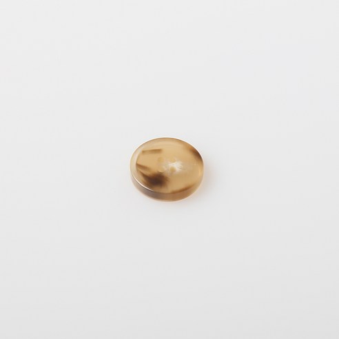 HR빅버튼 가우디 유광 단추 15mm, 다크베이지, 4개입