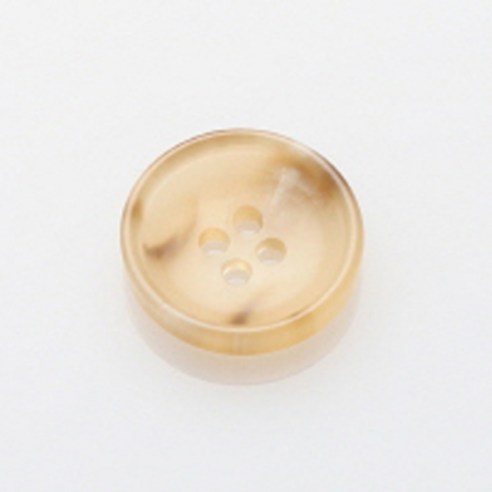 HR빅버튼 엠비오 단추 15mm, 라이트베이지, 12개입