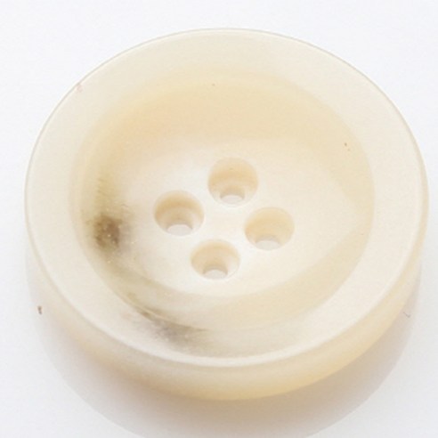 HR빅버튼 에이스 단추 21mm, 아이보리, 12개입