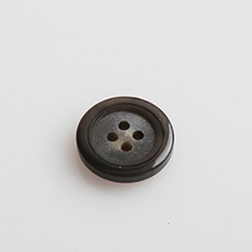 HR빅버튼 투유 단추 15mm, 블랙, 8개입