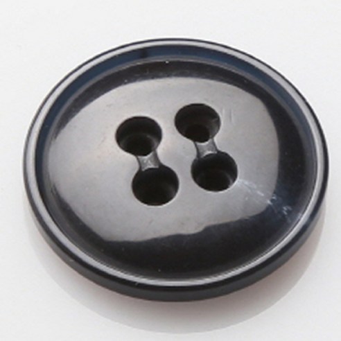 HR빅버튼 란찌 단추 23mm, 네이비, 8개입