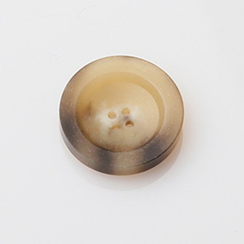HR빅버튼 텔미 무광 단추 23mm, 다크베이지, 8개입