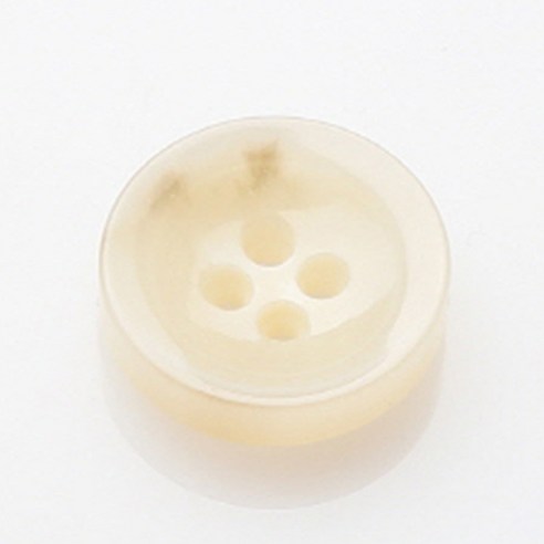 HR빅버튼 에이스 단추 15mm, 아이보리, 8개입
