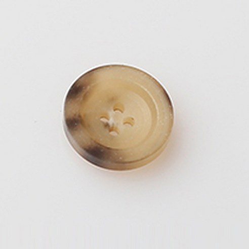 HR빅버튼 텔미 무광 단추 18mm, 다크베이지, 8개입