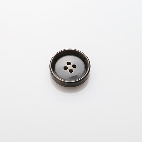HR빅버튼 커스텀 단추 23mm, 블랙, 12개입