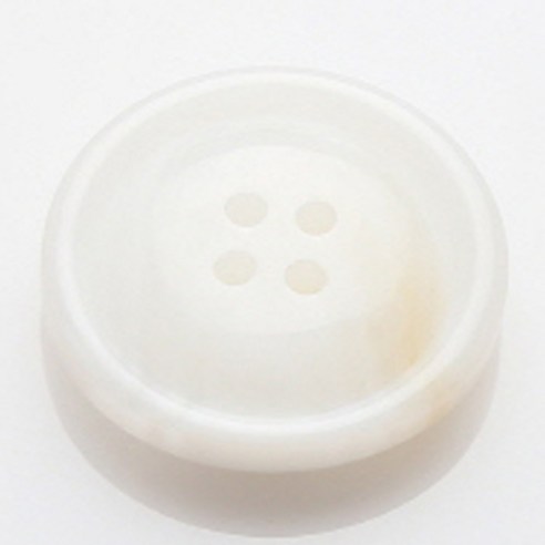 HR빅버튼 호동 단추 23mm, 화이트, 12개입