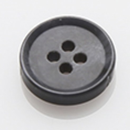 HR빅버튼 옥스포드무광 단추 15mm, 네이비, 4개