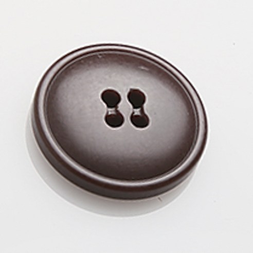 HR빅버튼 디테 단추 21mm, 다크브라운, 8개입