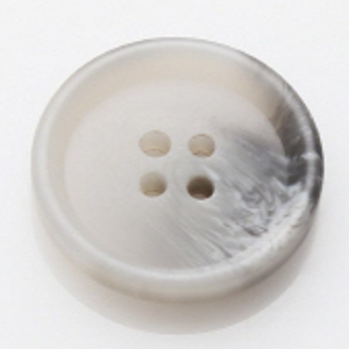 HR빅버튼 아이젠 무광 단추 18mm, 그레이, 8개입